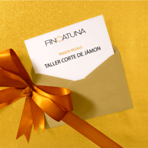 TARJETA REGALO TALLER CORTE DE JAMÓN