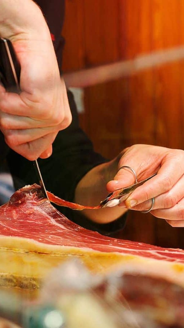 taller corte de jamón